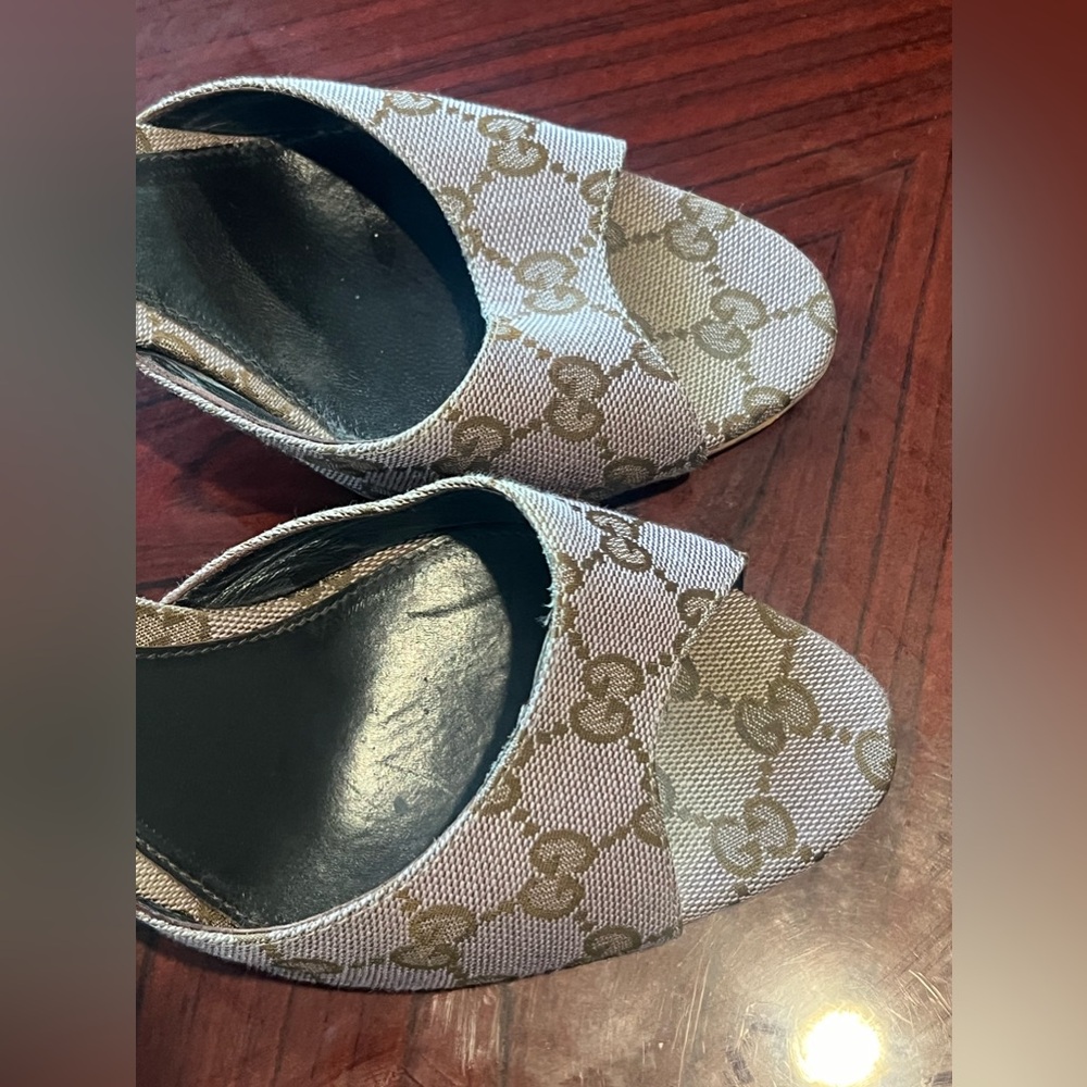 Normal wear Gucci kitten heels in size 37 1/2